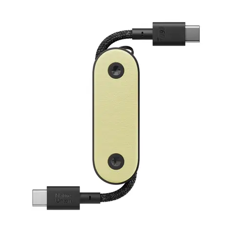 Native Union Pocket Cable USB-C 17cm 60W žlutá