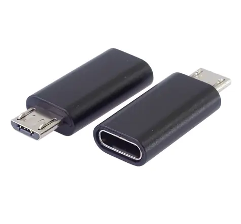 PremiumCord Adaptér USB-C samice - USB 2.0 Micro-B samec