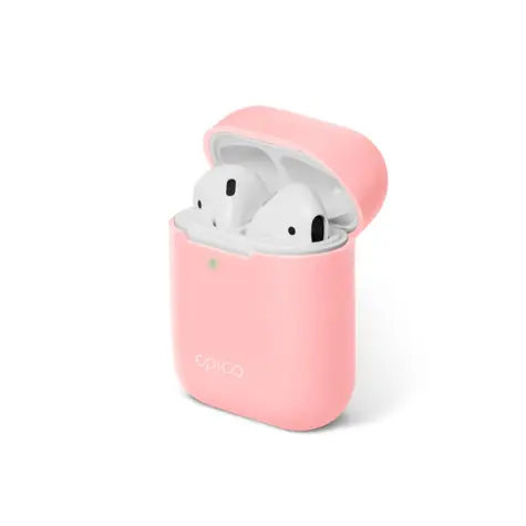 Epico Silicone Case ochranné pouzdro pro Apple AirPods 2 růžová