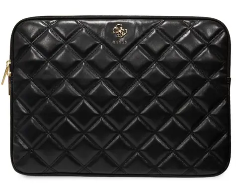 Guess PU Quilted 4G Metal Logo Obal na Notebook 13/14