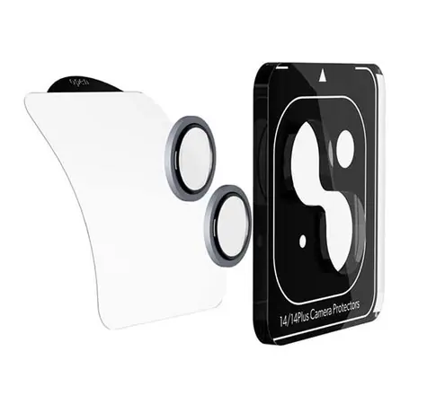 Epico Aluminium Lens Protector Ochranné sklo fotoaparátu pro Apple iPhone 14/14 Plus temně inkoustová
