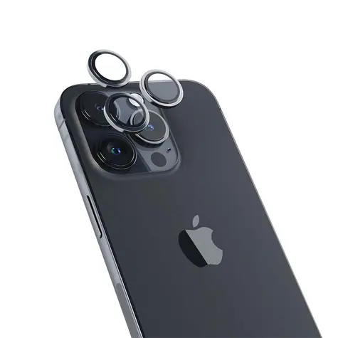 Epico Aluminium Lens Protector Ochranné sklo fotoaparátu pro Apple iPhone 14 Pro/14 Pro Max vesmírně černá