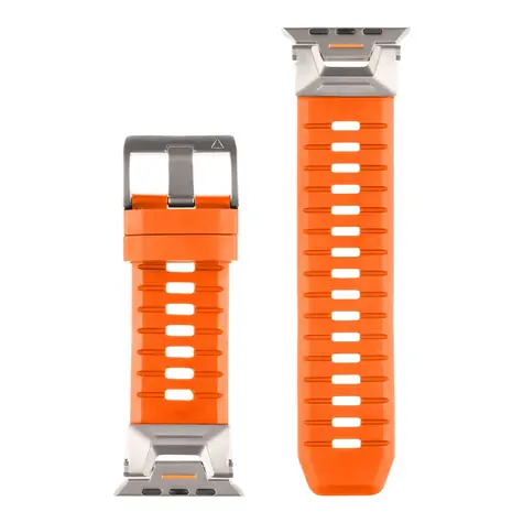 Tactical Tough Band pro Apple Watch Ultra oranžová