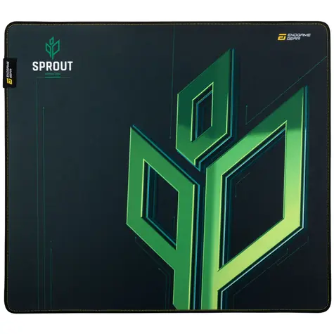 Endgame Gear MPJ450 SPROUT Edition černo-zelená / Herní podložka pod myš / 450x400x3mm 