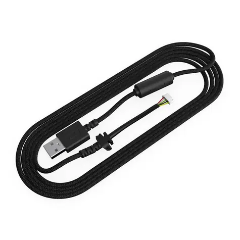 Endgame Gear OP1 Flex Cord 5.0 černá / Náhradní kabel pro myši Endgame Gear OP1 & OP1 RGB & OP1 8K / 1.8m