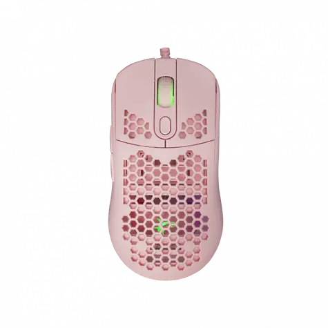 White Shark GM-5007 GALAHAD růžová / Herní myš / optická / 7200 DPI / 6 tlačítek / USB / RGB