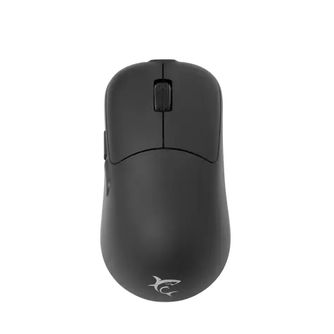 White Shark AERO černá / Herní bezdrátová myš / optická / 5000 DPI / 6 tlačítek / 2.4 GHz / USB