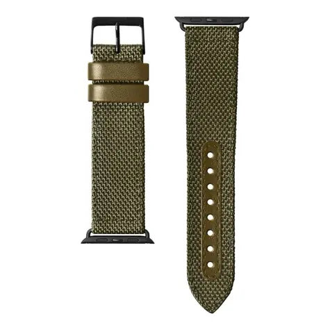 LAUT Technical 2.0 nylonový řemínek pro Apple Watch 42 & 44 mm olivová