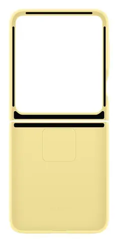 Samsung Silikonový zadní kryt pro Samsung Galaxy Z Flip 6 žlutá