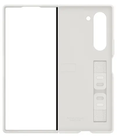 Samsung Silikonový zadní kryt pro Samsung Galaxy Z Fold 6 bílá