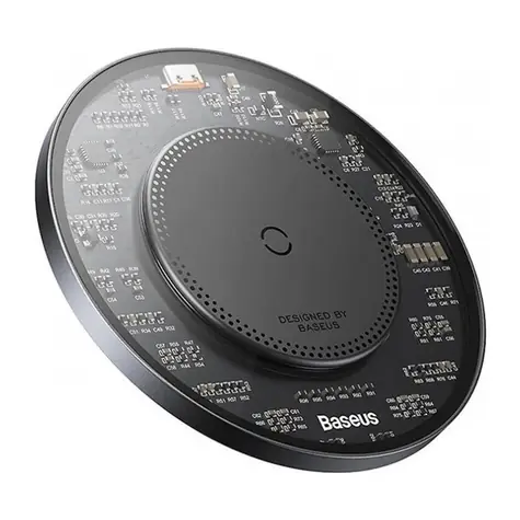 Baseus CCJJ050001 Simple 2 Qi Bezdrátová nabíječka černá / 15W