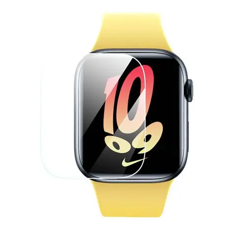 Baseus Ochranná fólie pro hodinky Apple Watch 4/5/6/SE/SE 2 (44mm) čirá