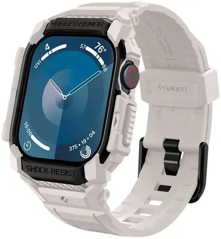 Spigen Rugged Armor Pro Ochranné pouzdro pro Apple Watch 2024 46mm dune beige