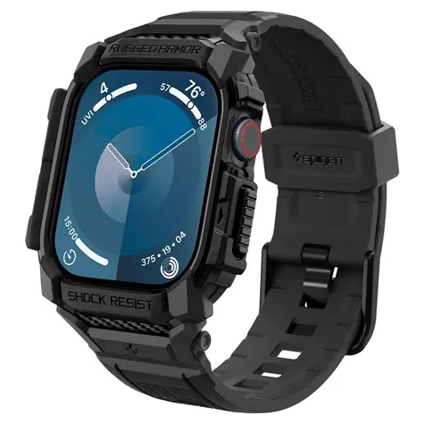 Spigen Rugged Armor Pro Ochranné pouzdro pro Apple Watch 2024 46mm matte black