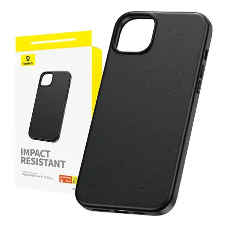 Baseus P60157304113-02 Fauxther Pouzdro pro Apple iPhone 15 Plus černá