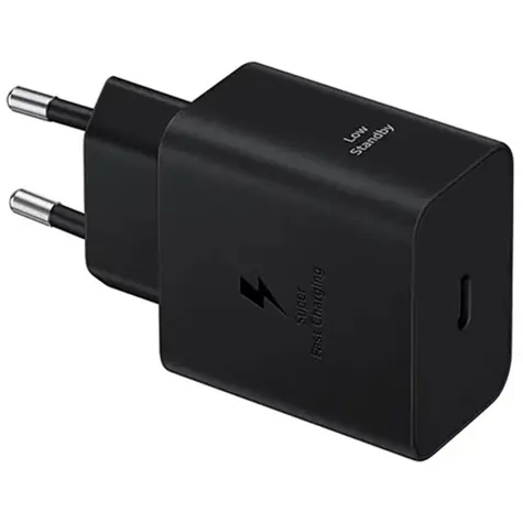 Samsung Nabíječka do sítě s kabelem USB-C (45W) černá / Kabel USB-C/USB-C (1.8m)