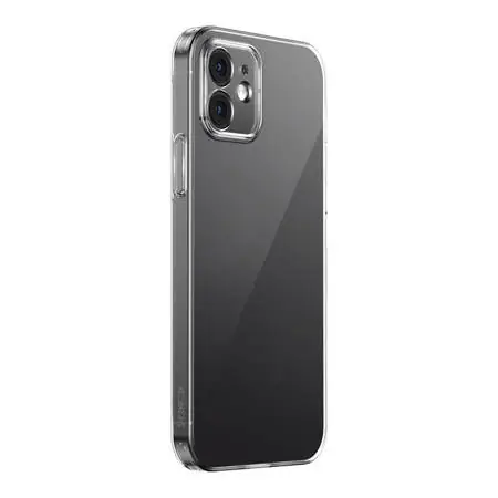 Baseus P60112200201-00 Corning Pouzdro pro Apple iPhone 12 čirá / + tvrzené sklo