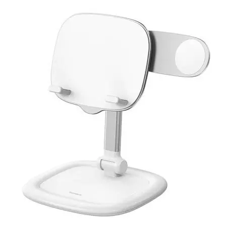 Baseus B10451501211-00 Seashell Stojan na tablet/telefon bílá