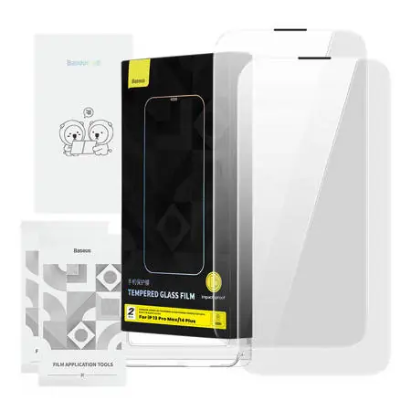 Baseus P60012218201-02 Corning Tvrzené sklo pro Apple iPhone 13 Pro Max & 14 Plus