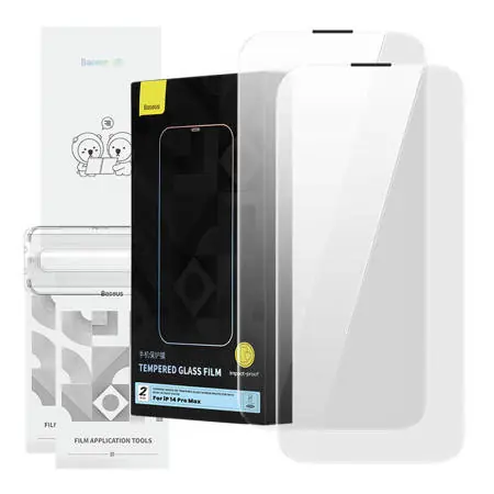 Baseus P60012218201-00 Corning Tvrzené sklo pro Apple iPhone 14 Pro Max