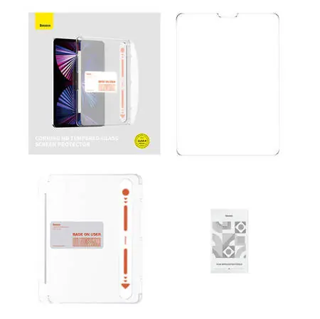 Baseus P40012005201-03 Screen Protector Tvrzené sklo pro Apple iPad Pro 11