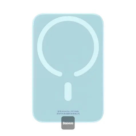 Baseus PPCX130003 Magnetic Mini modrá / Powerbanka / 6000mAh / USB-C / MagSafe / 20W