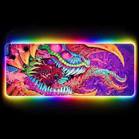 Hyte CNVS - Hyper Beast 2 Limited Edition (multicolor) / Herní podložka pod myš / 900 x 370 x 5 mm / RGB