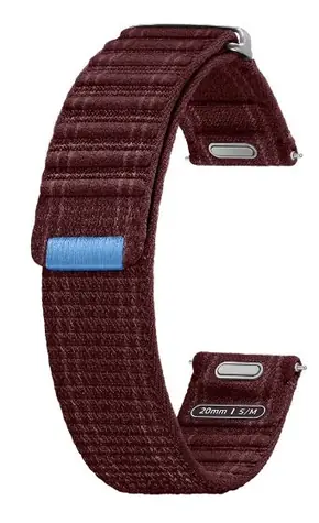 Samsung Látkový řemínek (S/M) pro Samsung Galaxy Watch 7 vínová