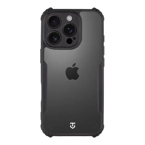 Tactical Quantum Stealth Kryt pro Apple iPhone 16 Pro čirá/černá