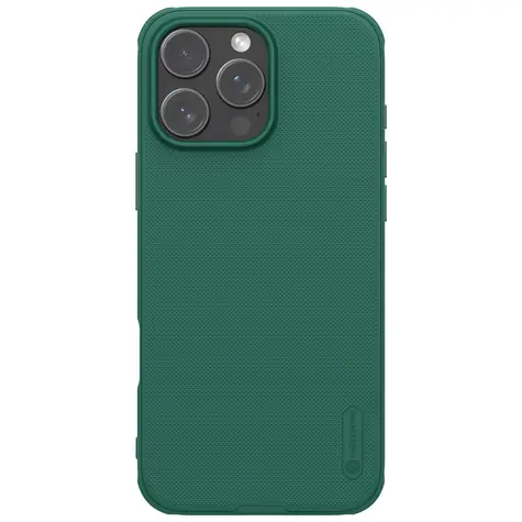 Nillkin Super Frosted PRO Zadní Kryt pro Apple iPhone 16 Pro tmavě zelená