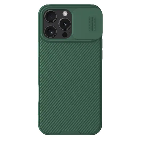 Nillkin CamShield PRO Zadní Kryt pro Apple iPhone 16 Pro Max tmavě zelená