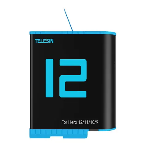 Telesin GP-BTR-901-D baterie pro GoPro Hero 12 & Hero 11 & Hero 10 & Hero 9 / 1750 mAh)