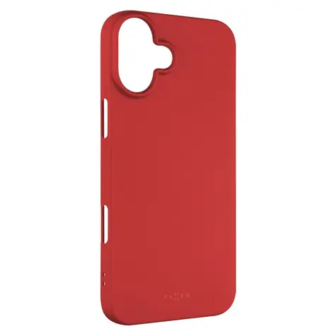FIXED Zadní pogumovaný kryt Story pro Apple iPhone 16 Plus červený