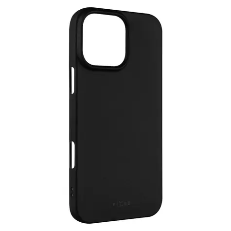FIXED Zadní pogumovaný kryt Story pro Apple iPhone 16 Pro Max černý