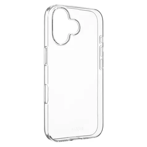 FIXED TPU gelový kryt Story AntiUV pro Apple iPhone 16 čirý