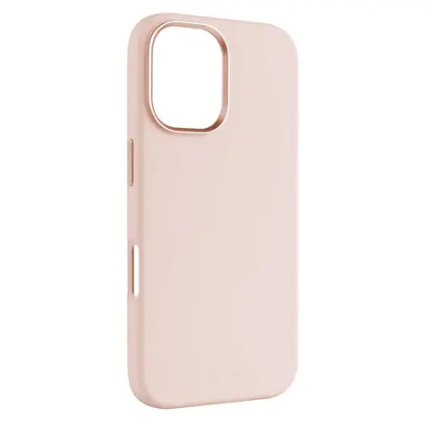 FIXED Zadní kryt MagFlow s podporou MagSafe pro Apple iPhone 16 růžový / doprodej