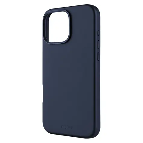 FIXED Kožený zadní kryt MagLeather s podporou MagSafe pro Apple iPhone 16 Pro Max modrý