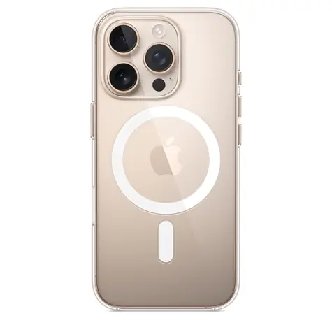 Apple Průhledný kryt s MagSafe pro iPhone 16 Pro - Clear