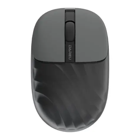 Dareu LM135G černá / Bezdrátová optická myš / 1200DPI / 3 tlačítka / 2.4G