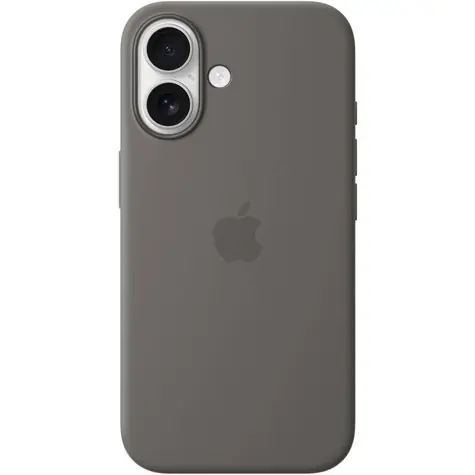 Apple Silikonový kryt s MagSafe pro iPhone 16 - Stone Gray
