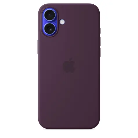 Apple Silikonový kryt s MagSafe pro iPhone 16 Plus - Plum
