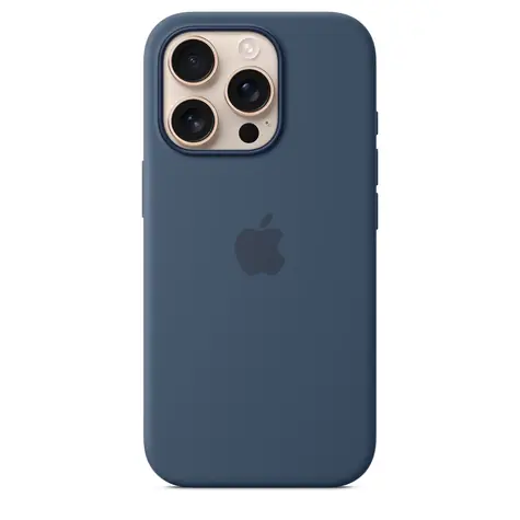 Apple Silikonový kryt s MagSafe pro iPhone 16 Pro - Denim