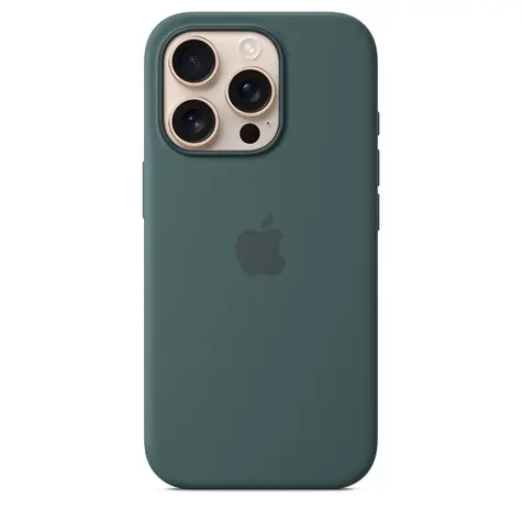 Apple Silikonový kryt s MagSafe pro iPhone 16 Pro - Lake Green
