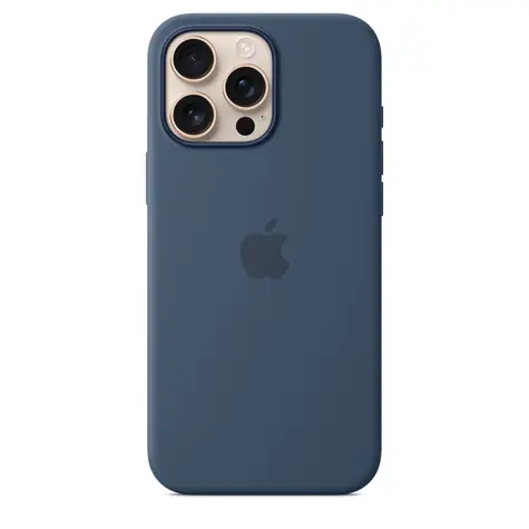 Apple Silikonový kryt s MagSafe pro iPhone 16 Pro Max - Denim