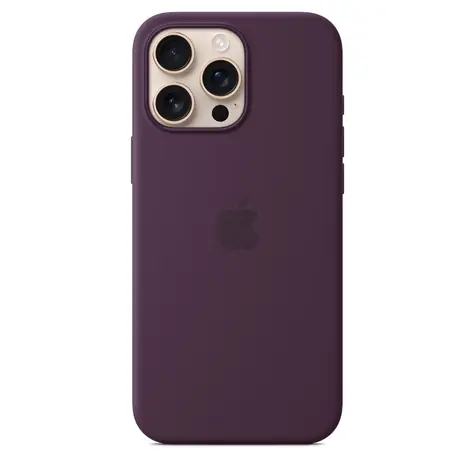 Apple Silikonový kryt s MagSafe pro iPhone 16 Pro Max - Plum