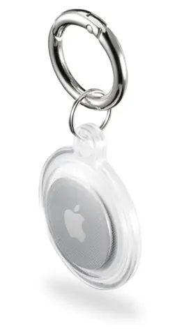 Hama Always Clear ochranný kryt pro Apple AirTag čirá