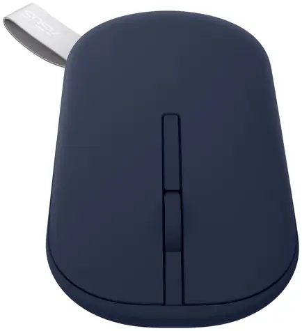 ASUS MD100 modrá / Bezdrátová myš / optická / 800-1600 DPI / 3 tlačítka / BT 5.0 / 2.4GHz 