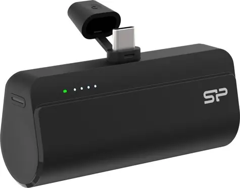 Silicon Power QD50 černá / Powerbanka / 5000 mAh / USB-C