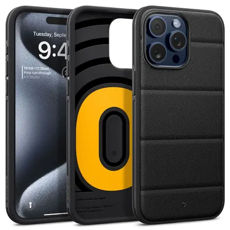 Spigen Caseology Athlex Ochranné pouzdro pro Apple iPhone 15 Pro active black