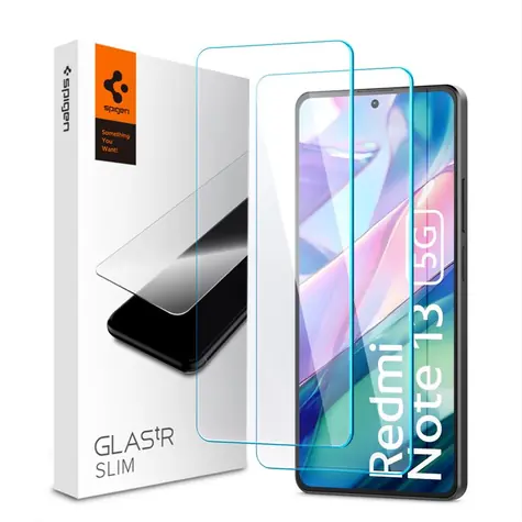Spigen Glass tR Slim Ochranné sklo pro Xiaomi Redmi Note 13 5G 2ks